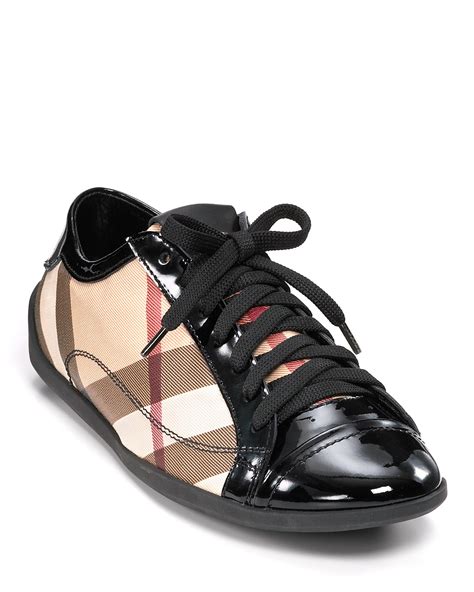 burberry thynne metallic shearling sneakers|burberry sneakers bloomingdale's.